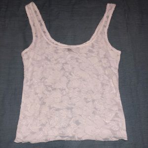 Abercrombie lace crop top